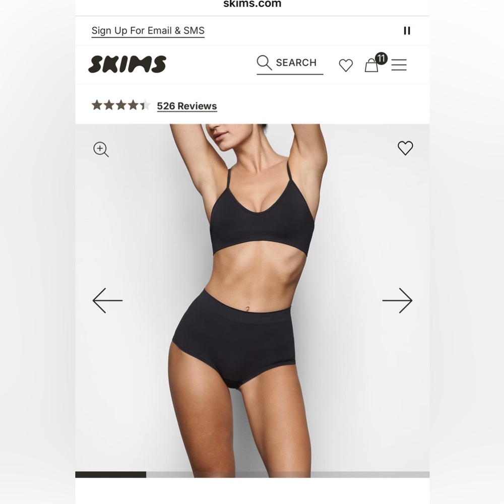 Skims soft smoothing seamless bralette